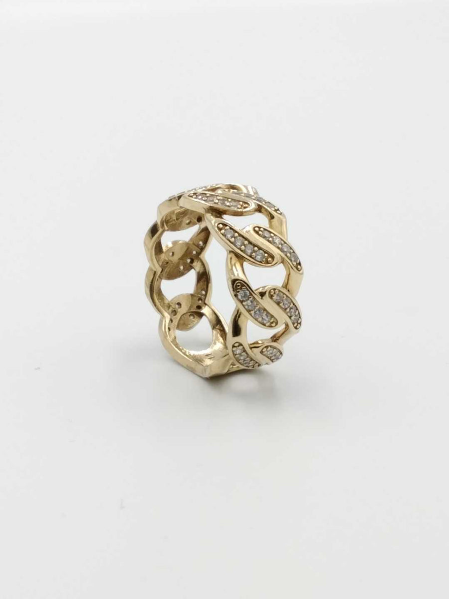 Men's Ring - Yellow Gold 10k (.417) 6.7 grams Size 11