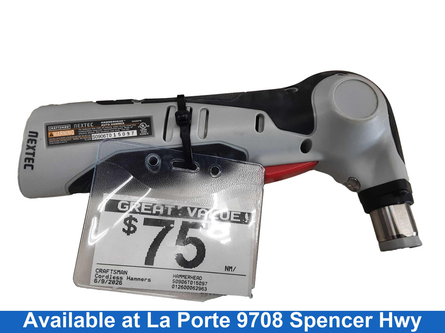 Craftsman Hammerhead Gray Cordless Hammer