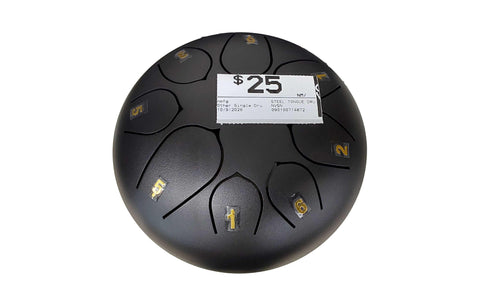Nmfg Steel Tongue Drum Black Other Single Drum