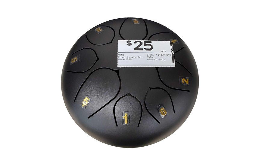 Nmfg Steel Tongue Drum Black Other Single Drum