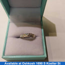 Women's Ring - Anniversary - White Gold 10k (.417) 1.6 grams Size 5.5