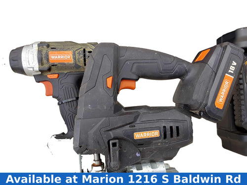 Warrior 58523 Black Cordless Impact Drill