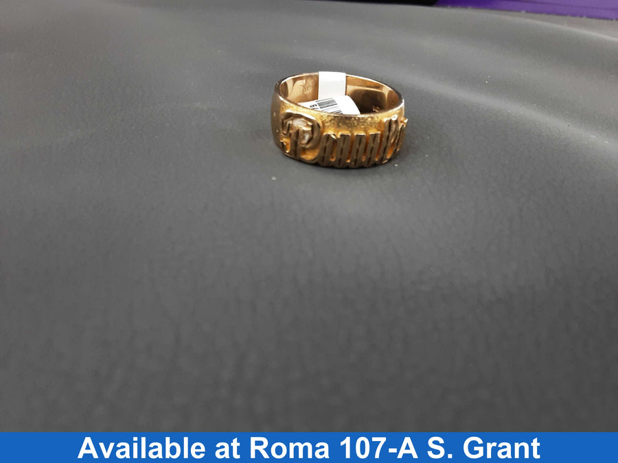 Women's Ring - Yellow Gold 10k (.417) 11.3 grams Size 7