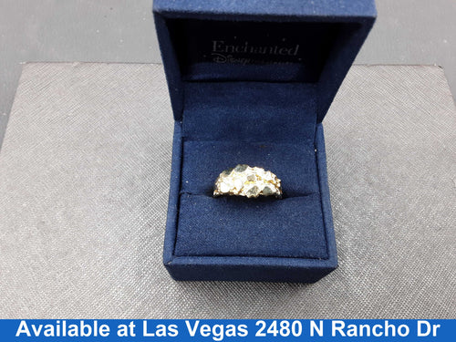 Men's Ring - Yellow Gold 10k (.417) 2.9 grams Size 10