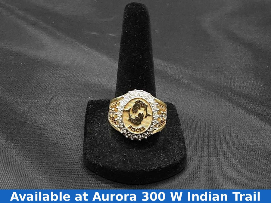 Women's Ring - Yellow Gold 14k (.585) 6.1 grams Size 12