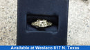Women's Ring - Solitaire - White Gold 14k (.585) 3 grams Size 6.5