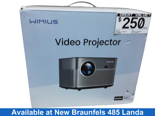 Wimius P64 Black Home Media Projector