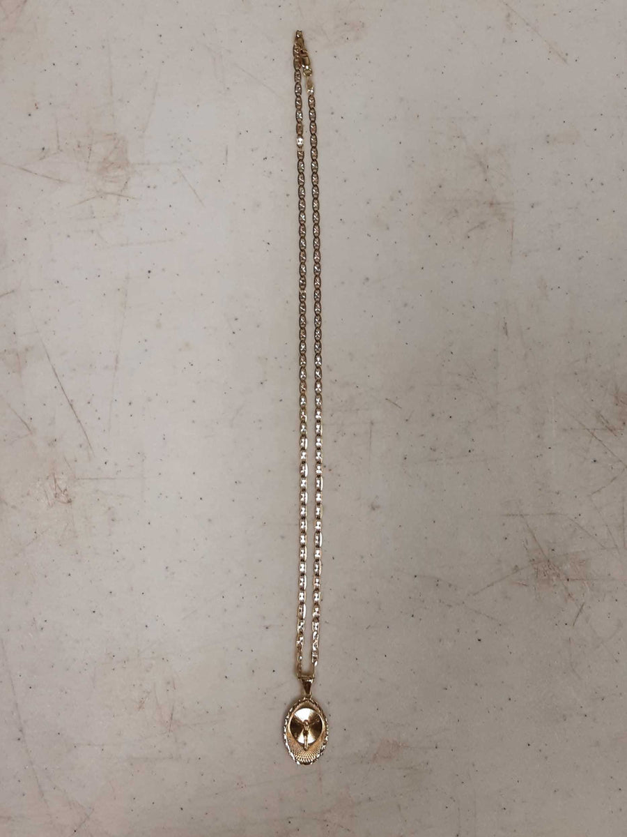 Chain - Tricolor Gold 14k (.585) 6 grams 18 inch