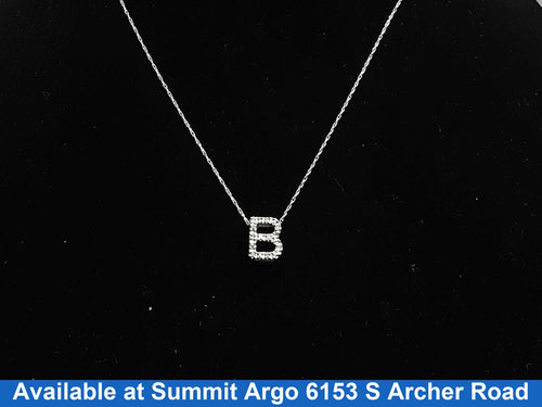 Symbol Pendant - White Gold 10k (.417) 0.9 grams