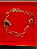 Bracelet - Yellow Gold 14k (.585) 5.5 grams 8 inch