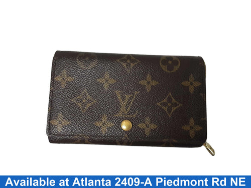 Louis Vuitton Monogram Vintage Wallet Brown Wallet