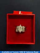 Women's Ring - Yellow Gold 14k (.585) 5 grams Size 7