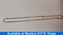 Figaro Chain - Yellow Gold 14k (.585) 15.9 grams 22 inch