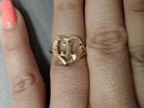 Women's Ring - Yellow Gold 10k (.417) 1.8 grams Size 8