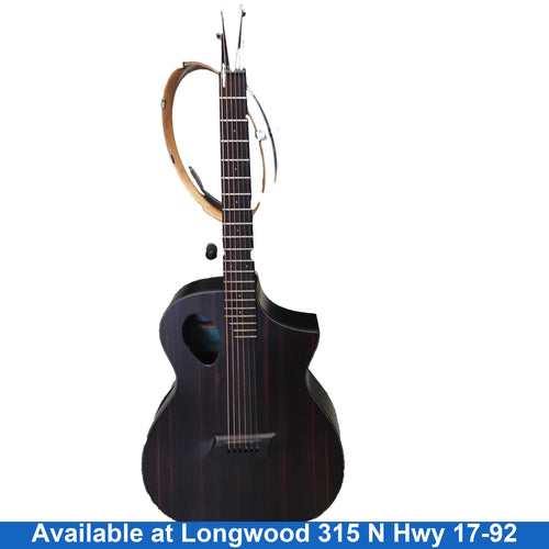 Michael Kelly Mkfesjesfx Brown Acoustic / Electric Classic Guitar
