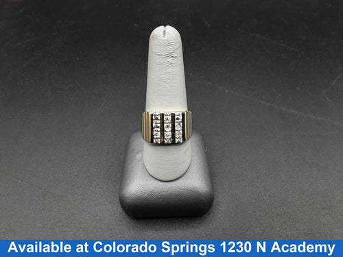 Men's Ring - Yellow Gold 10k (.417) 6.1 grams Size 10