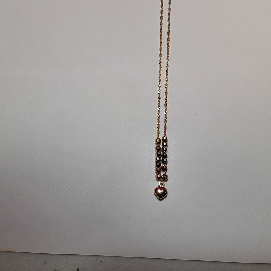 Chain - Tricolor Gold 10k (.417) 1.7 grams 18 inch
