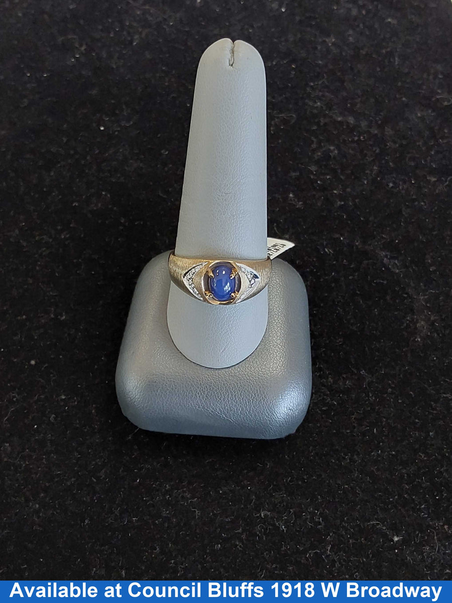 Women's Ring - Yellow Gold 10k (.417) 3.4 grams Size 10