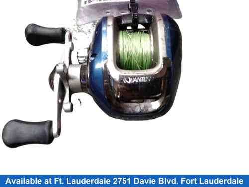 Quantum Tournament Grade Tg400cx Blue Fishing Reel