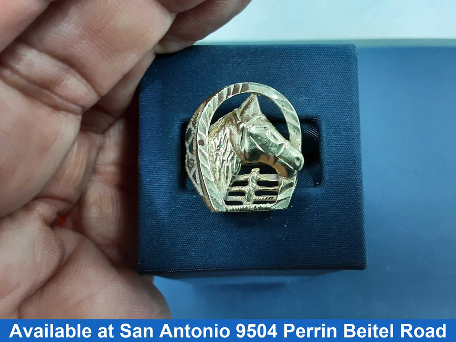Men's Ring - Yellow Gold 10k (.417) 6.3 grams Size 8