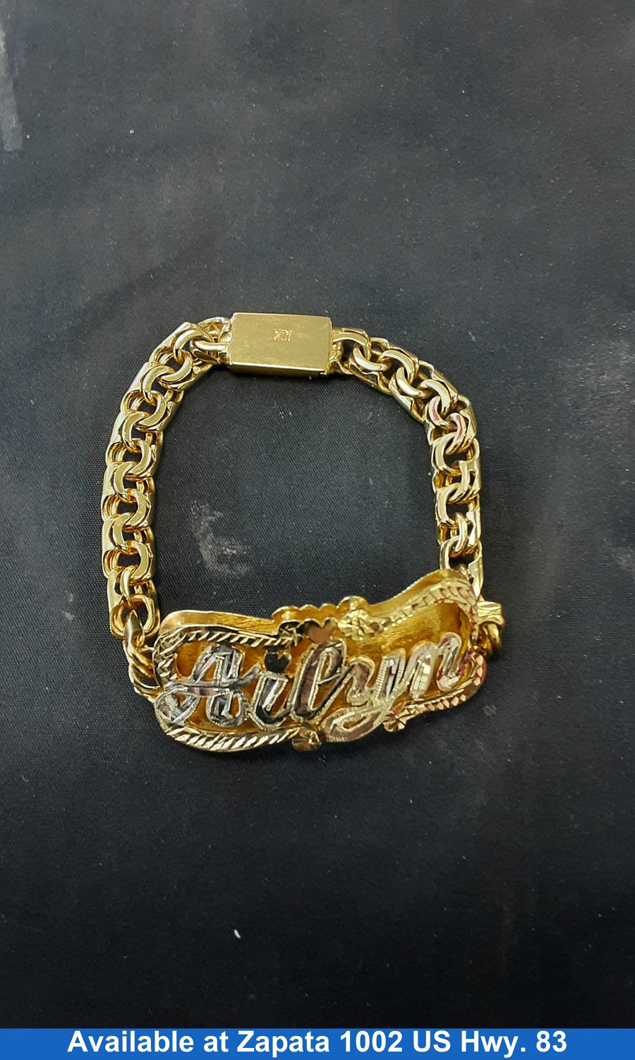 ID Bracelet - Yellow Gold 10k (.417) 26.6 grams 7 inch