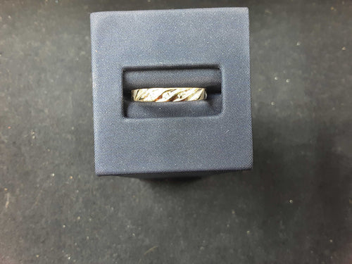 Ring - Wedding Band - Yellow Gold 10k (.417) 1.6 grams Size 10.5