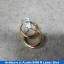 Hoop Earrings - Yellow Gold 10k (.417) 9.7 grams