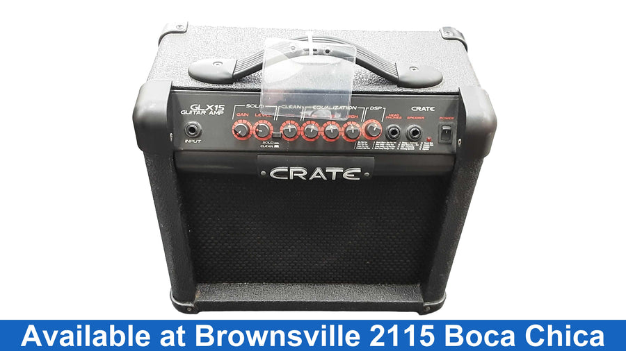 Crate Glx15 Black Guitar Amplifier