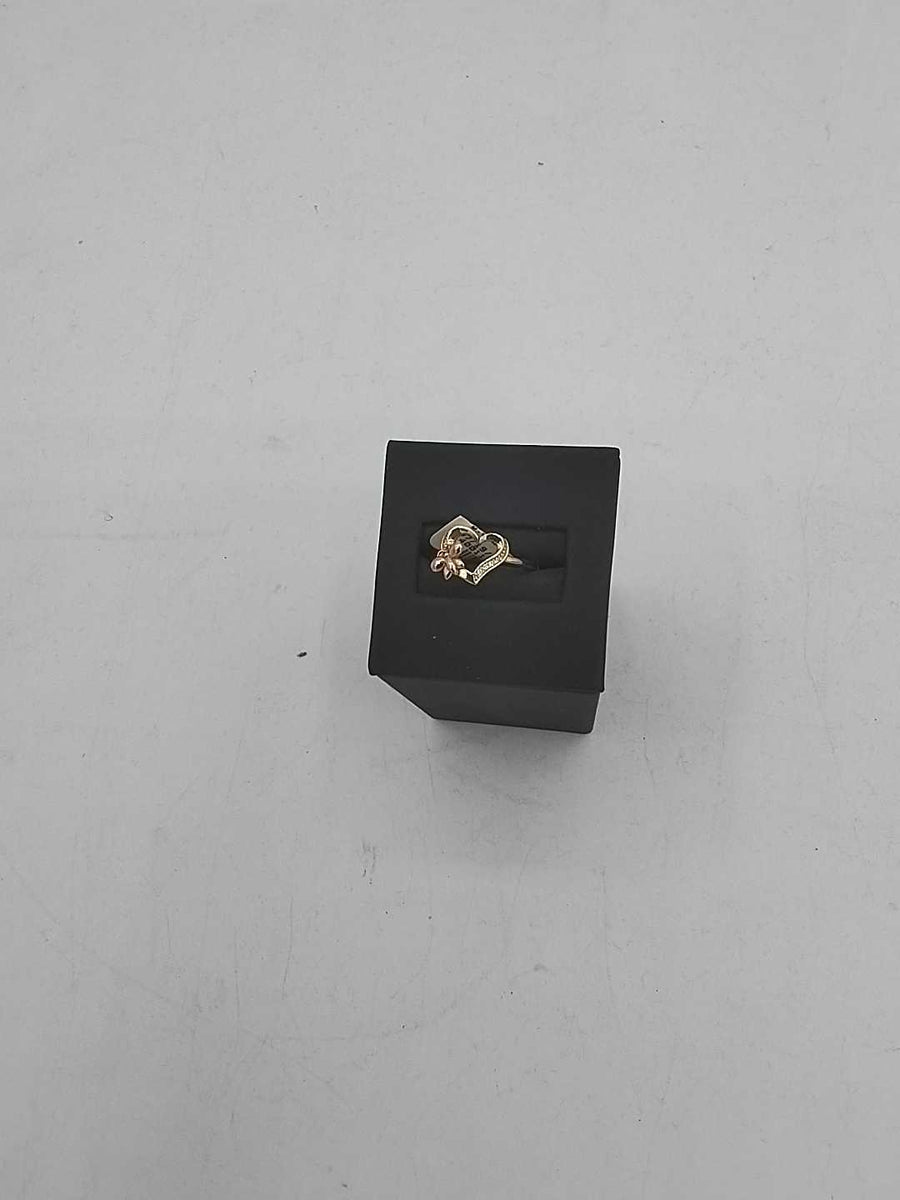 Women's Ring - Yellow Gold 14k (.585) 1.8 grams Size 5.5