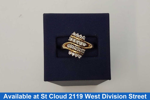 Women's Ring - Yellow Gold 14k (.585) 5.06 grams Size 7