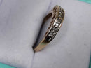 Women's Ring - Anniversary - Yellow Gold 10k (.417) 2.3 grams Size 7.5