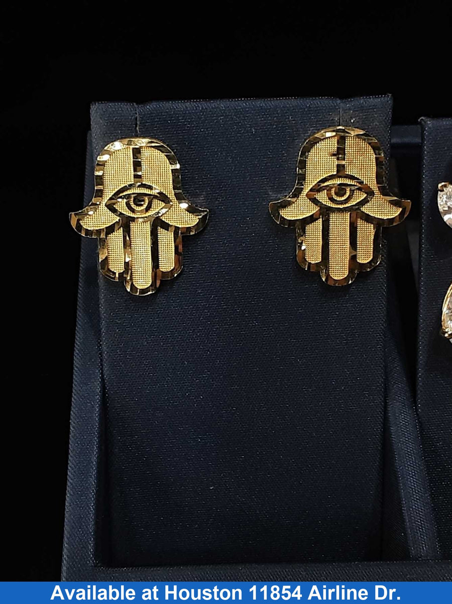 Earrings - Yellow Gold 10k (.417) 2.7 grams