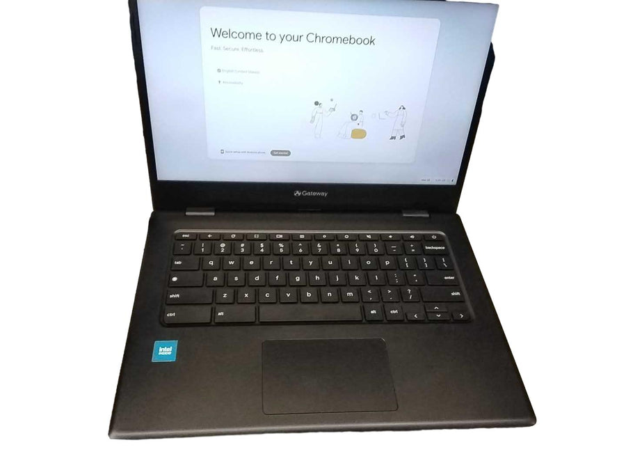 Gateway N24p3 Intel Celeron 4 Gb 32 Gb Black Laptop