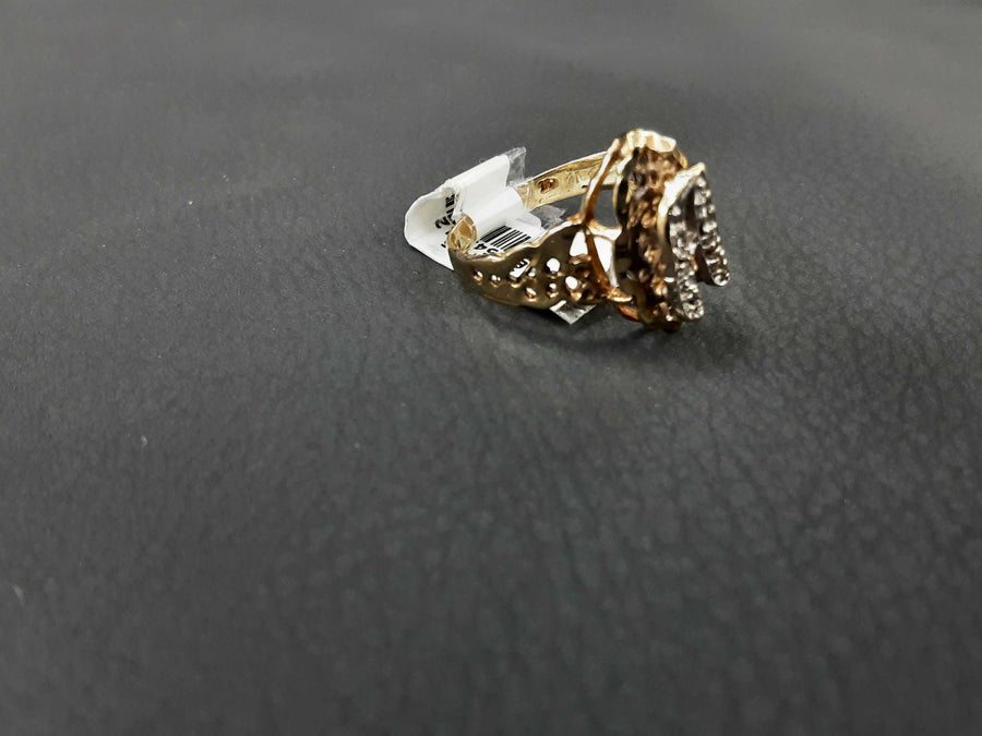 Women's Ring - Yellow Gold 10k (.417) 2.7 grams Size 8