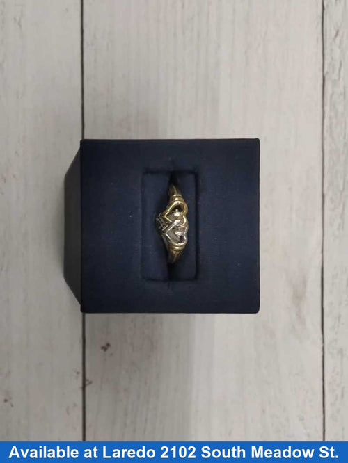 Women's Ring - Yellow Gold 10k (.417) 1.8 grams Size 7.5