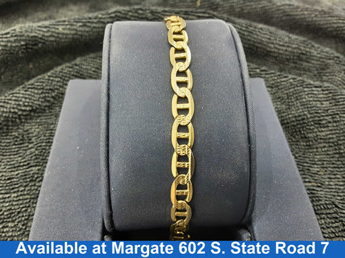 Bracelet - Yellow Gold 14k (.585) 9.6 grams 8 inch
