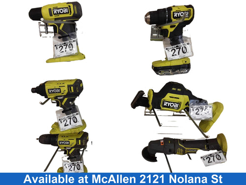 Ryobi P35avn Green Cordless Standard Drill