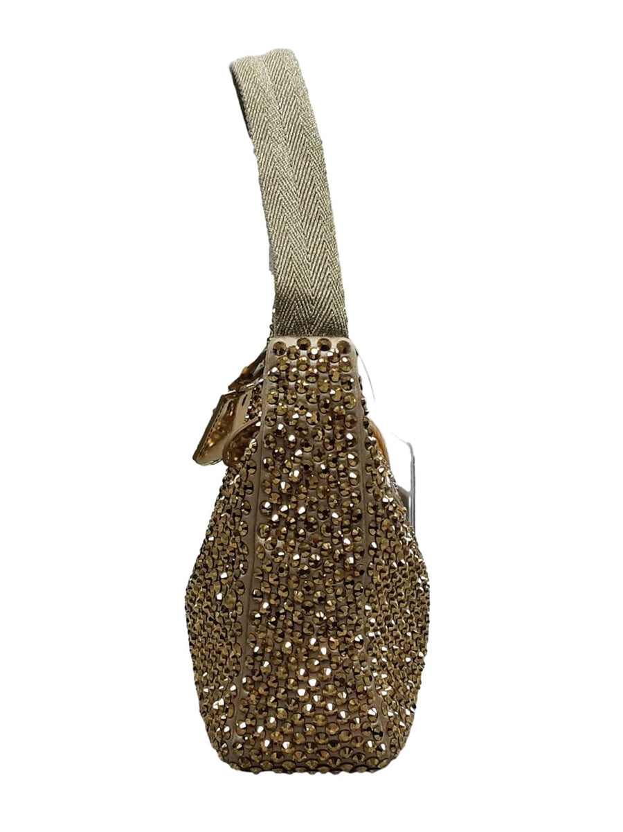 Prada Re-edition Crystal Gold Gold Purse / Handbag