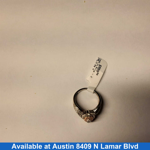 Women's Ring - White Gold 10k (.417) 4.5 grams Size 7