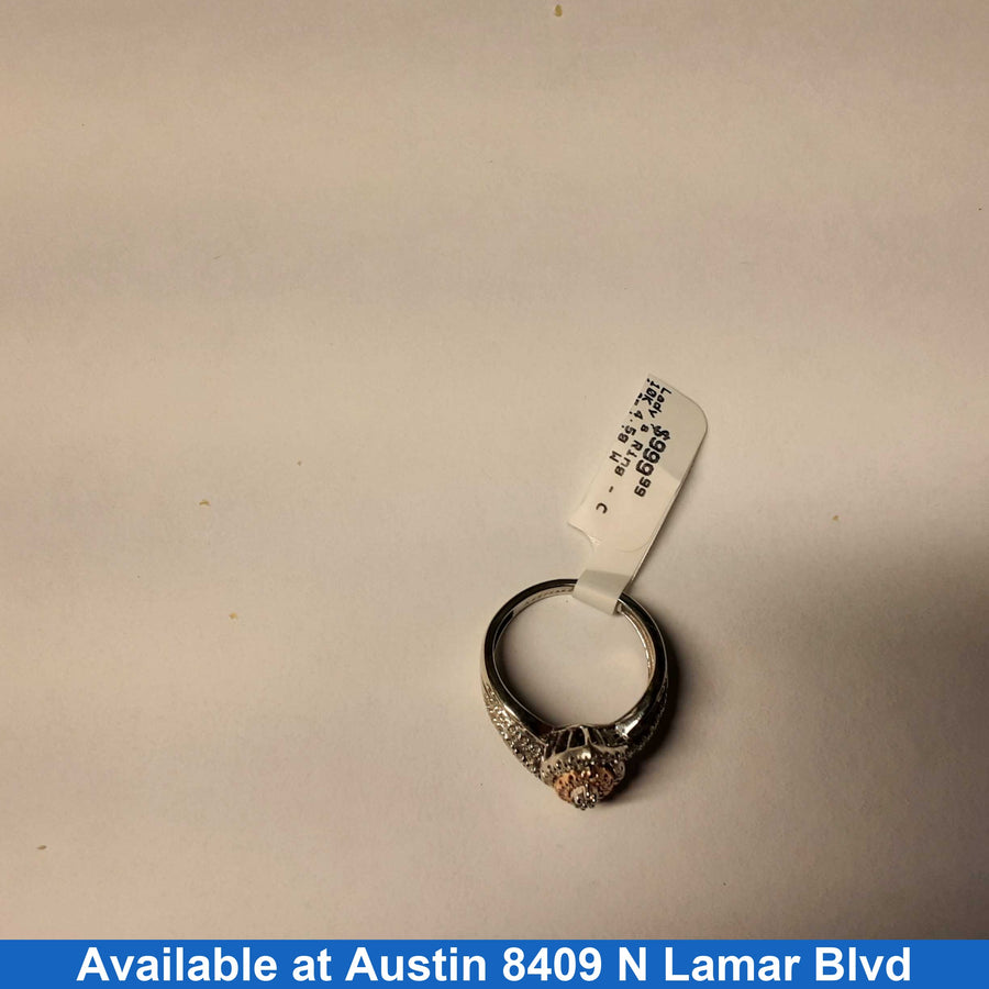 Women's Ring - White Gold 10k (.417) 4.5 grams Size 7