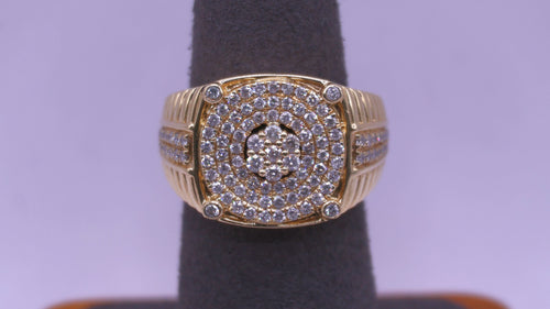 Men's Ring - Yellow Gold 10k (.417) 8 grams Size 8