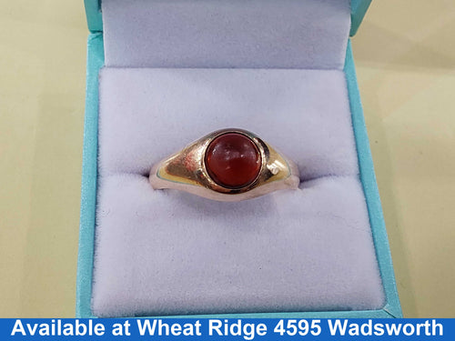 Men's Ring - Yellow Gold 10k (.417) 4.8 grams Size 10