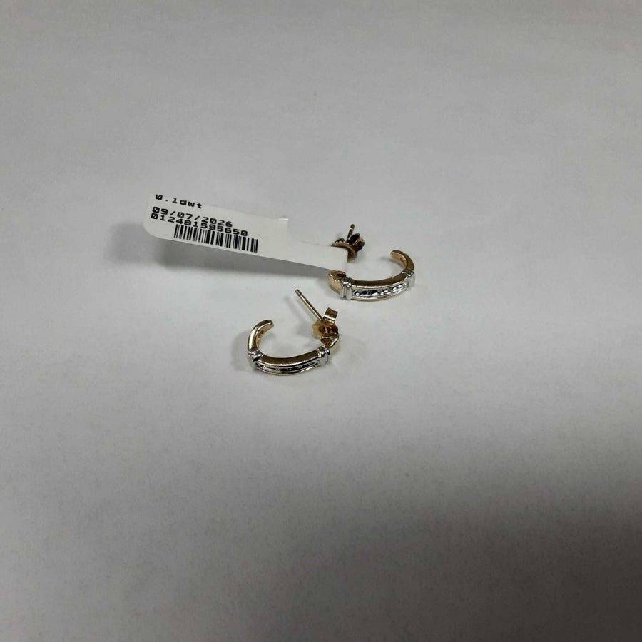 Earrings - Yellow Gold 14k (.585) 1.8 grams