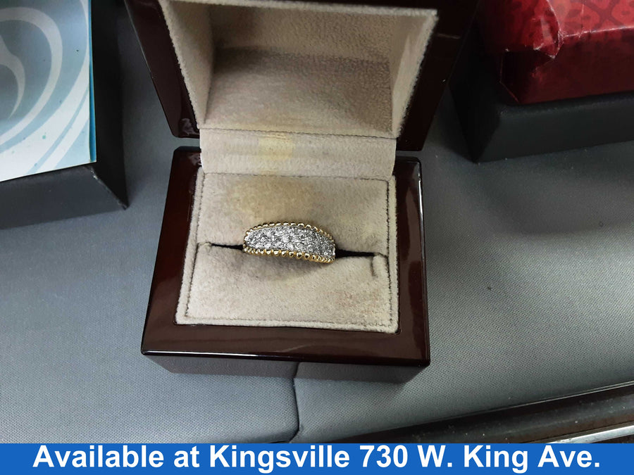 Women's Ring - Yellow Gold 14k (.585) 3.1 grams Size 7.5