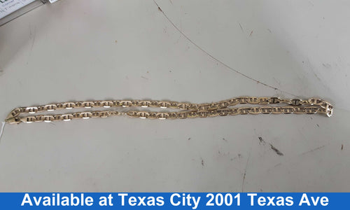 Link Chain - Yellow Gold 14k (.585) 37.2 grams 26 inch