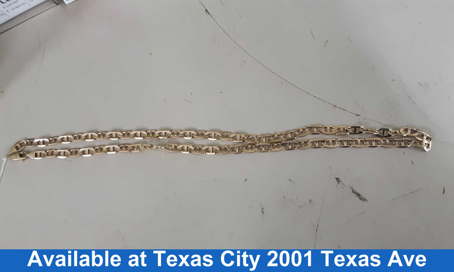 Link Chain - Yellow Gold 14k (.585) 37.2 grams 26 inch