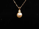Diamond Pendant - Yellow Gold 14k (.585) 1.6 grams