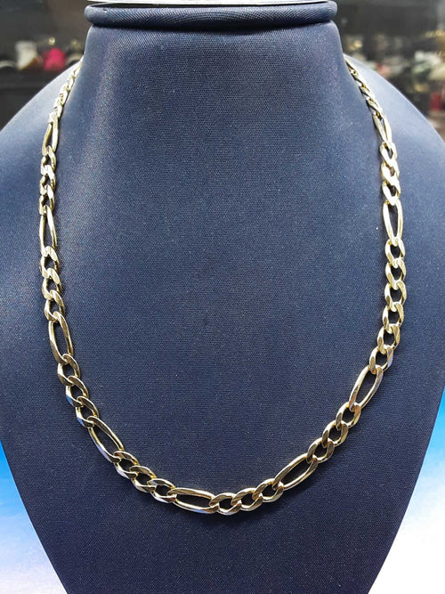 Figaro Chain - Yellow Gold 10k (.417) 14 grams 20 inch