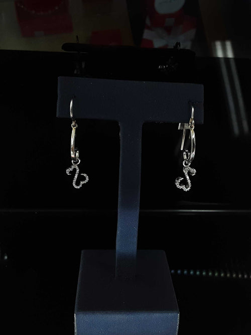 Earrings - White Gold 14k (.585) 3 grams