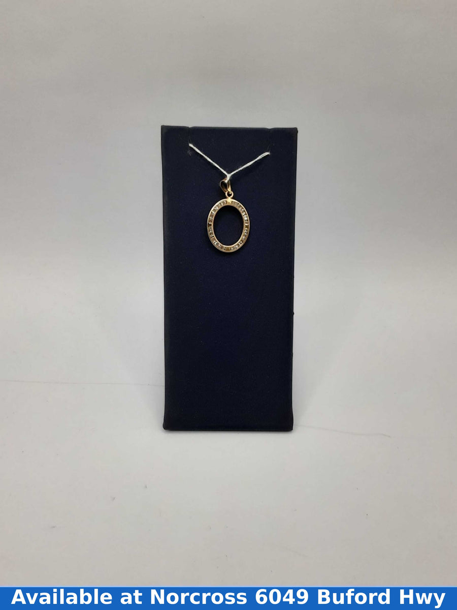 14kt Circle Pendant